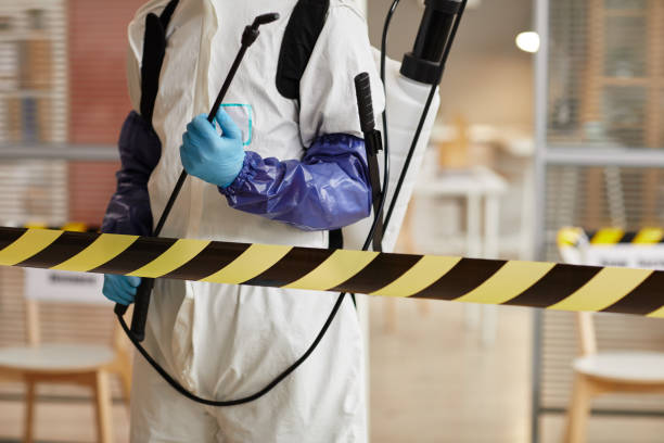 Professional Infectious Disease Decontamination technician working in Mansfield, PA